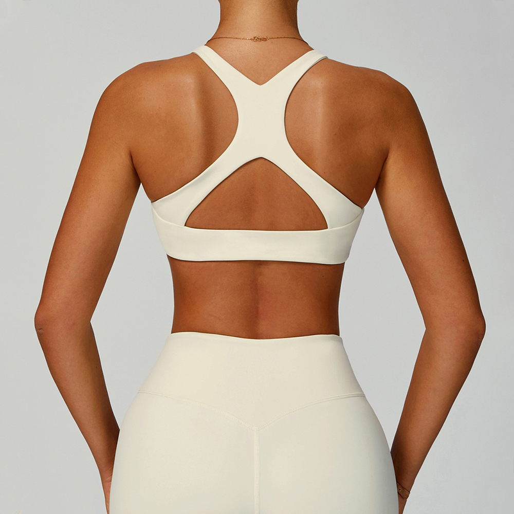 Pilates Yoga Jacket - Sports Bra With Hollow Back Tight