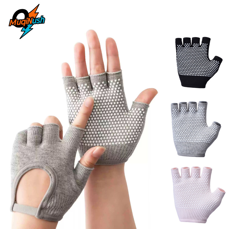 Pilates Yoga And Barre - MuqiNush Non Slip Half Finger Yoga