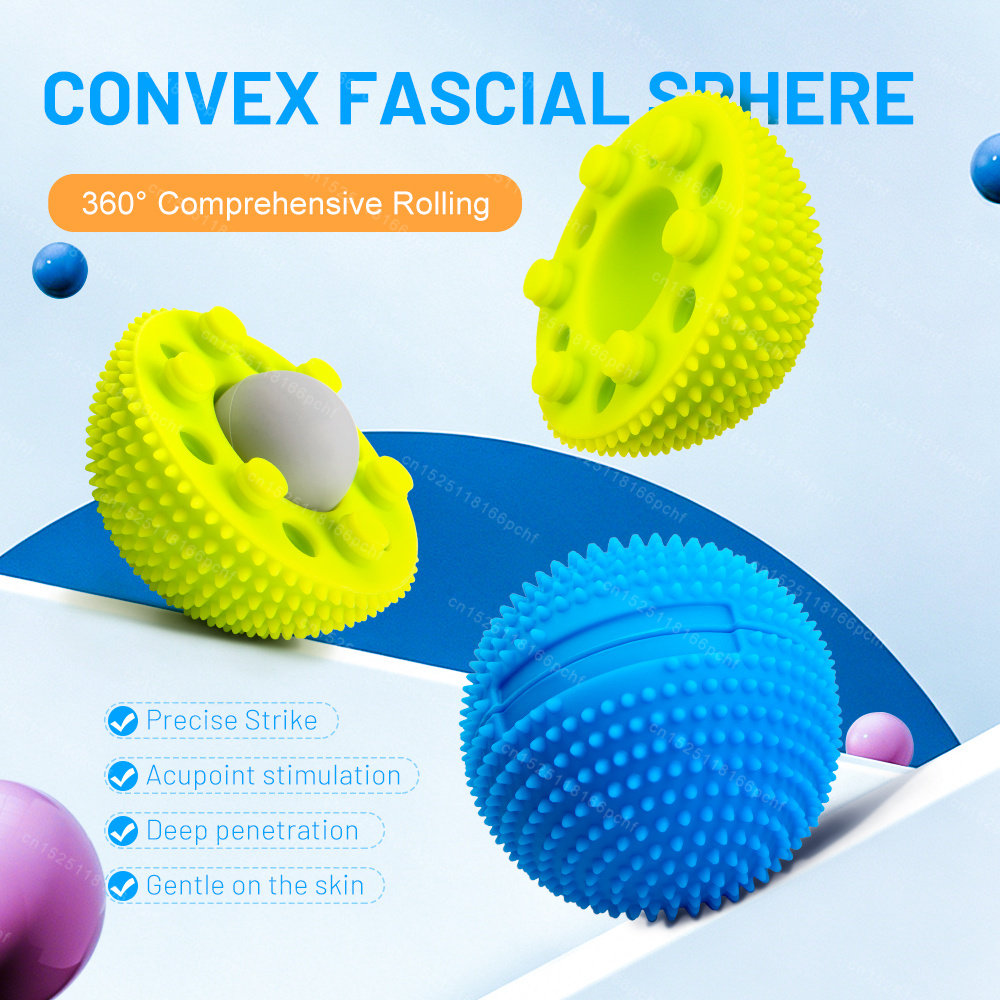 Pilates Yoga Roller - Detachable Foot Neuro Massage Ball with