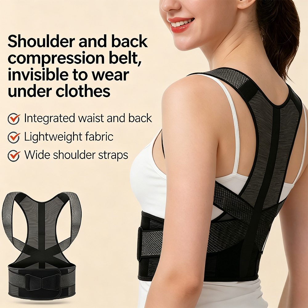 Posture Pole Corrector - Men Women Adjustable Posture Corrector Back