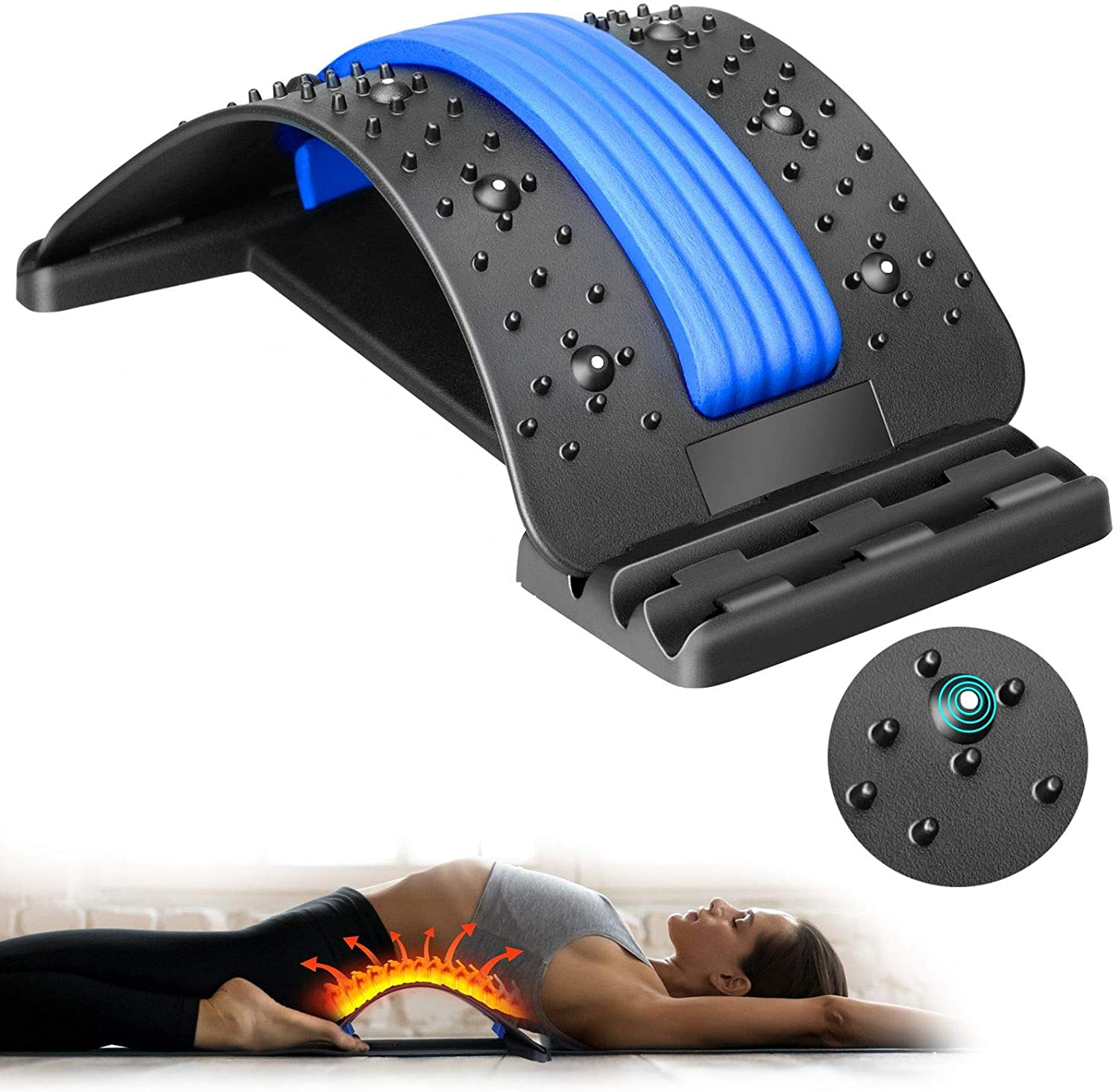 Magnet Massage Set Up Benches  - Posture Pole Corrector recension och pris