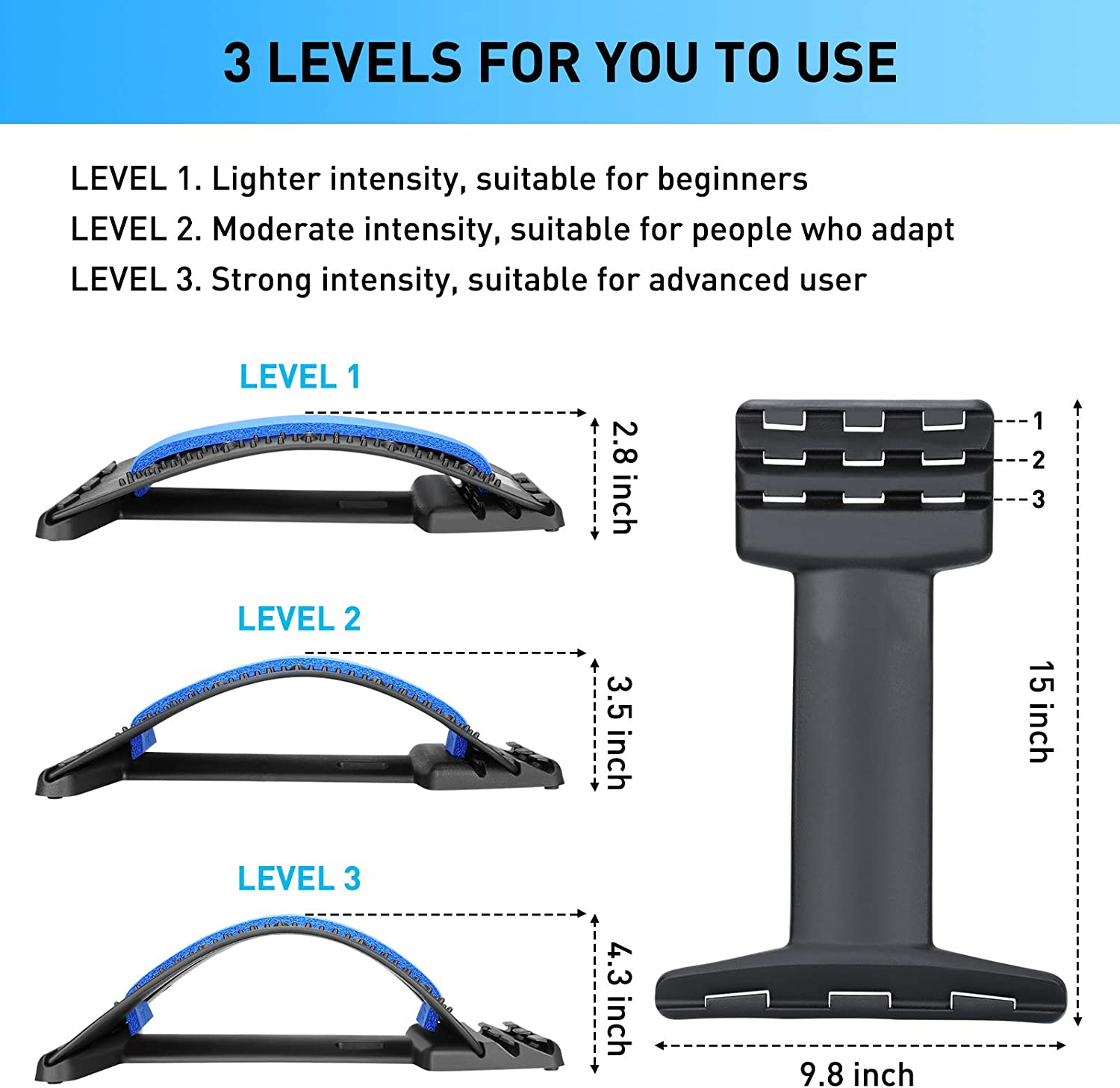 Magnet Massage Set Up Benches  - Posture Pole Corrector recension och pris