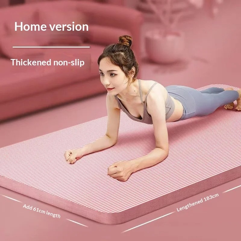 Extra Thick Non Slip Yoga Mat  - Pilates Yoga Mat Workout recension och pris