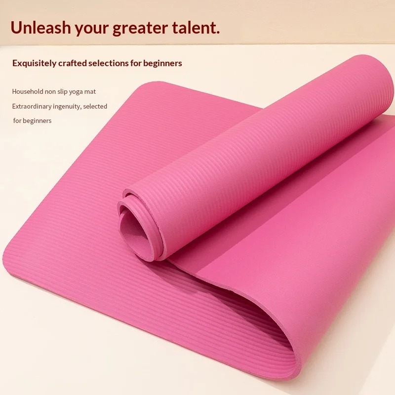 Extra Thick Non Slip Yoga Mat  - Pilates Yoga Mat Workout recension och pris