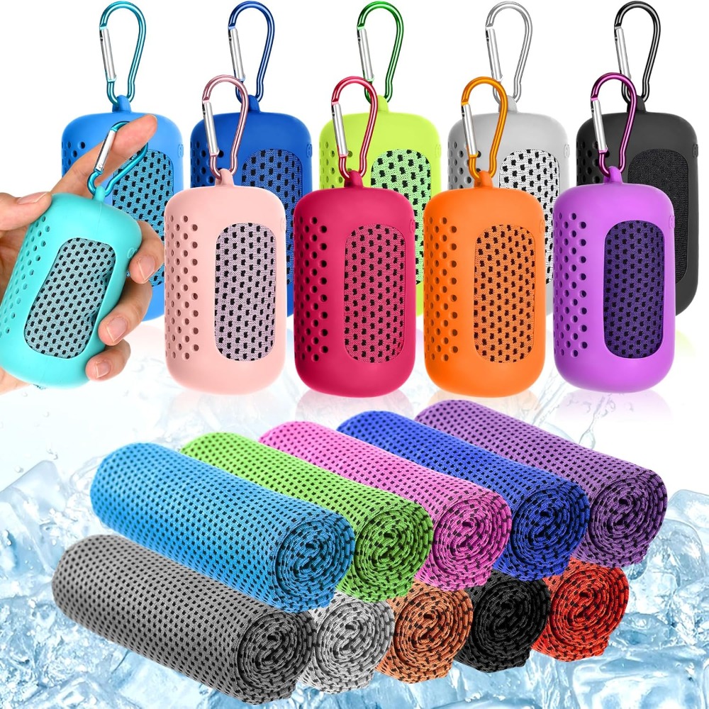 Hot Portable Wrapped Cold Towe - Pilates Yoga Towel recension och pris