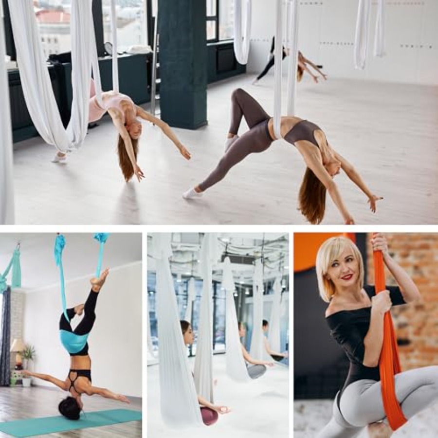 5.5 Yards Aerial Silk Swing Ou - Aerial Silk Hammock recension och pris