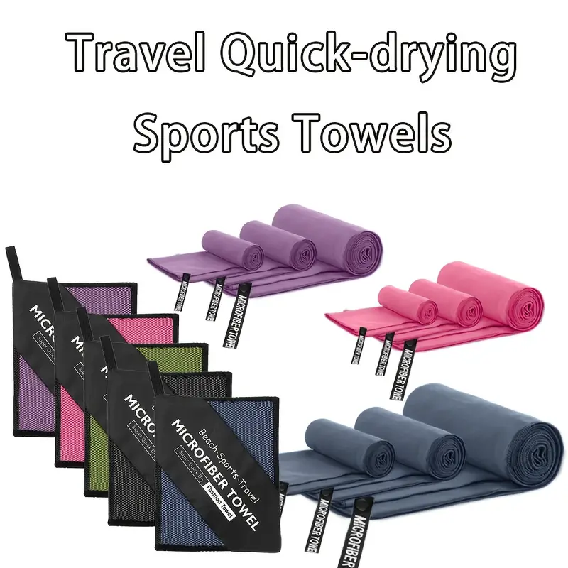 1-psc Microfiber Travel Towel, - Pilates Yoga Towel recension och pris