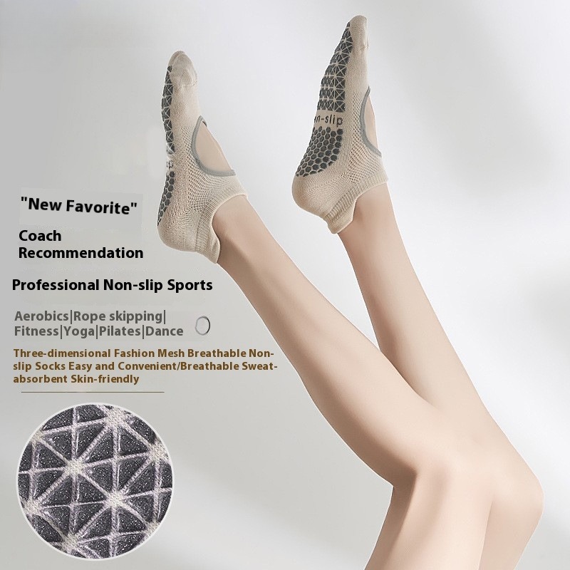 Women Yoga Socks with Grips Pr - Pilates Yoga And Barre recension och pris
