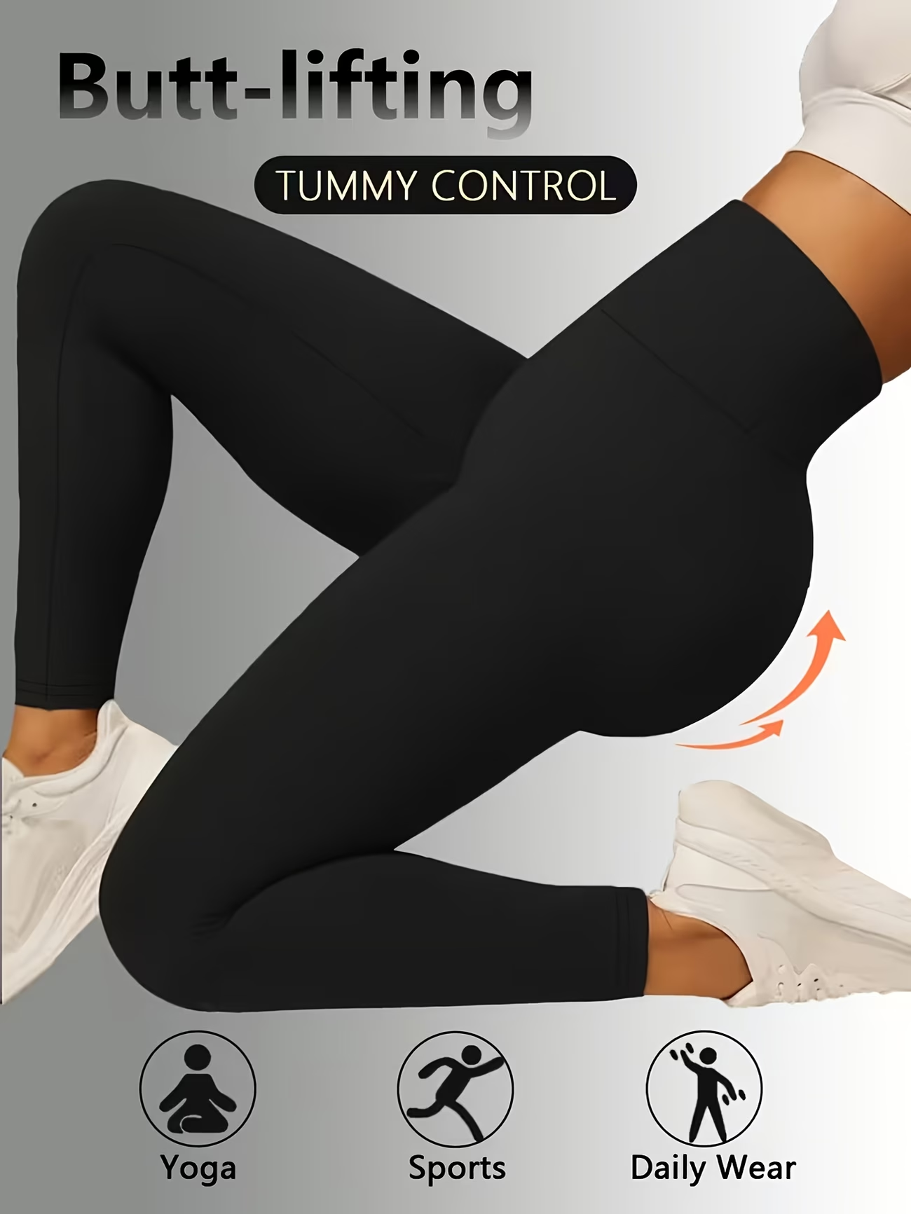 High Waist Yoga Sports Legging - Pilates Yoga Legging recension och pris