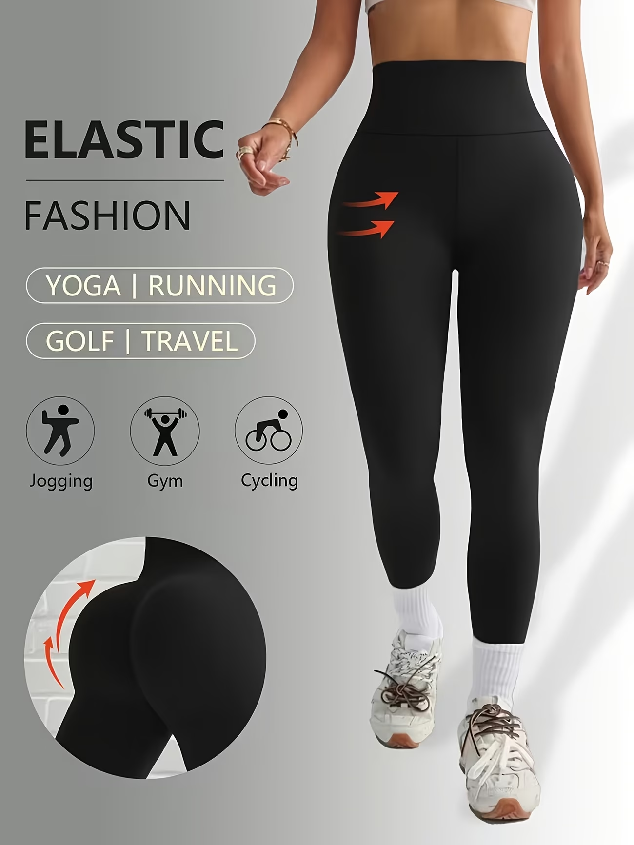 High Waist Yoga Sports Legging - Pilates Yoga Legging recension och pris