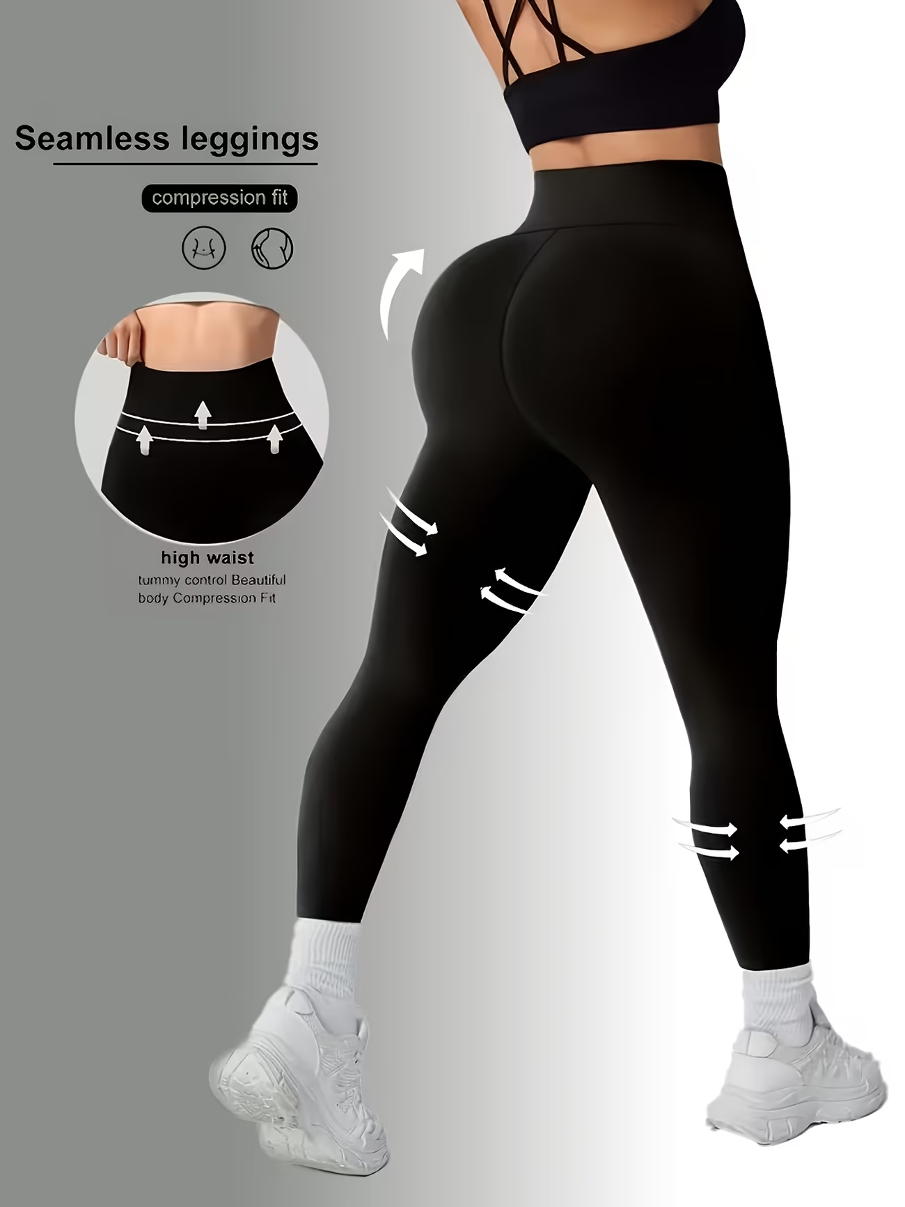 High Waist Yoga Sports Legging - Pilates Yoga Legging recension och pris