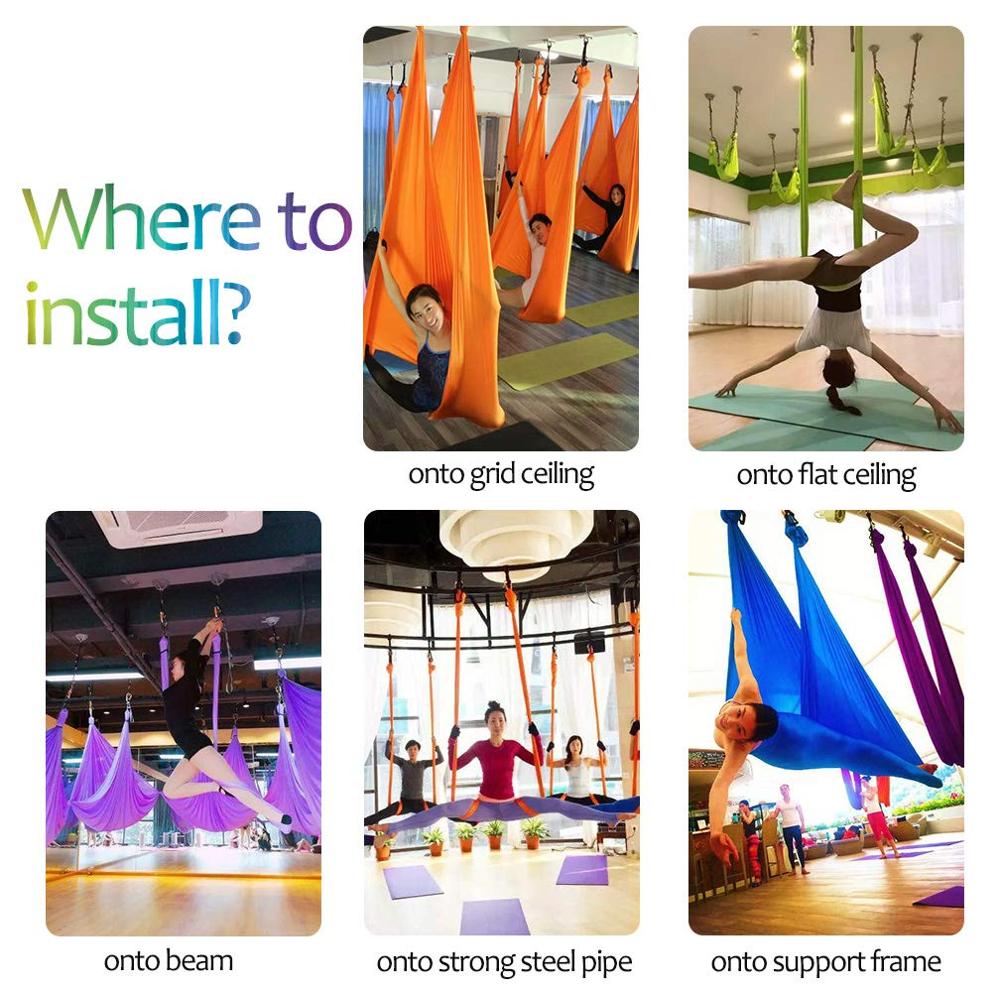 5*2.8m Aerial Yoga Hammock Set - Aerial Silk Hammock recension och pris