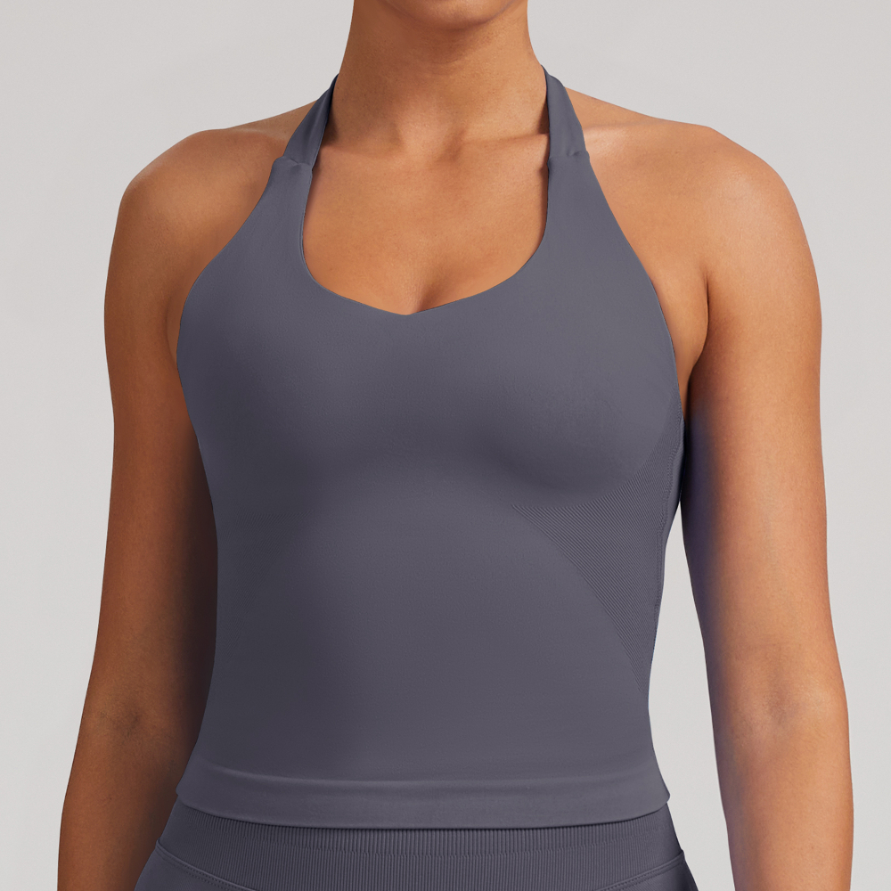 Women's Yoga Vest Seamless Top - Pilates Yoga Jacket recension och pris