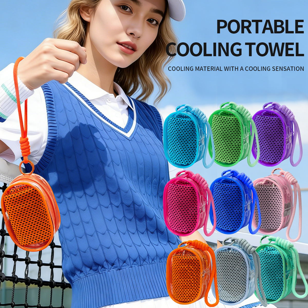 New cooling Towel Sports Quick - Pilates Yoga Towel recension och pris