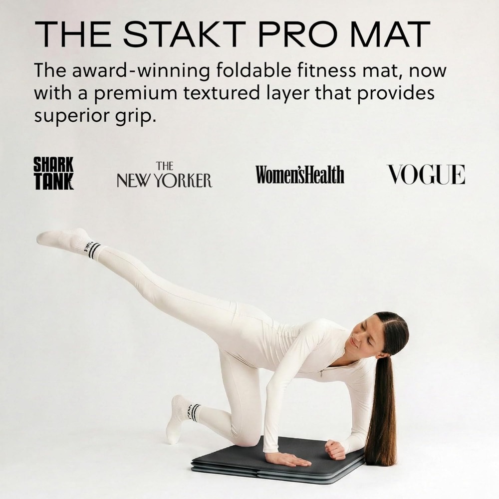 Foldable Yoga Mat with Premium - Pilates Yoga Mat Workout recension och pris