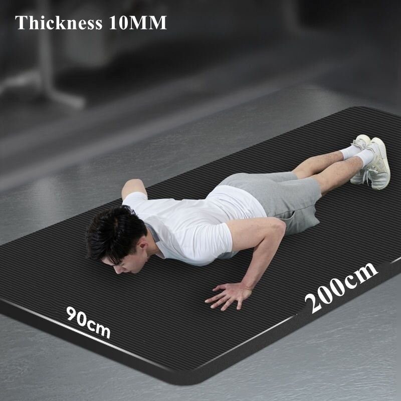 200/185×80/90cm Yoga Non-slip  - Pilates Yoga Mat Workout recension och pris