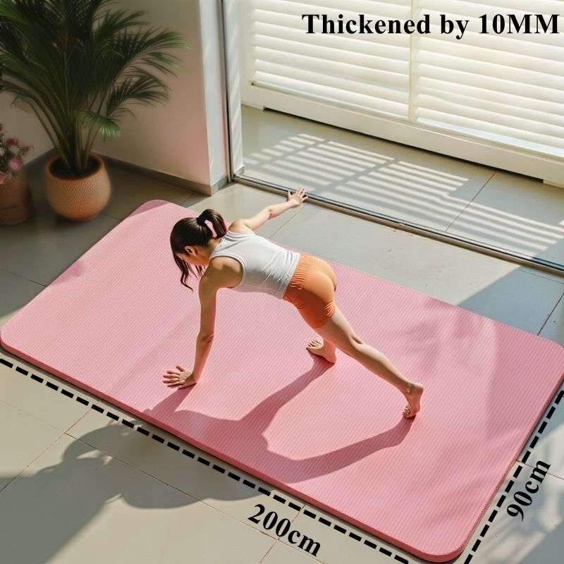 200/185×80/90cm Yoga Non-slip  - Pilates Yoga Mat Workout recension och pris