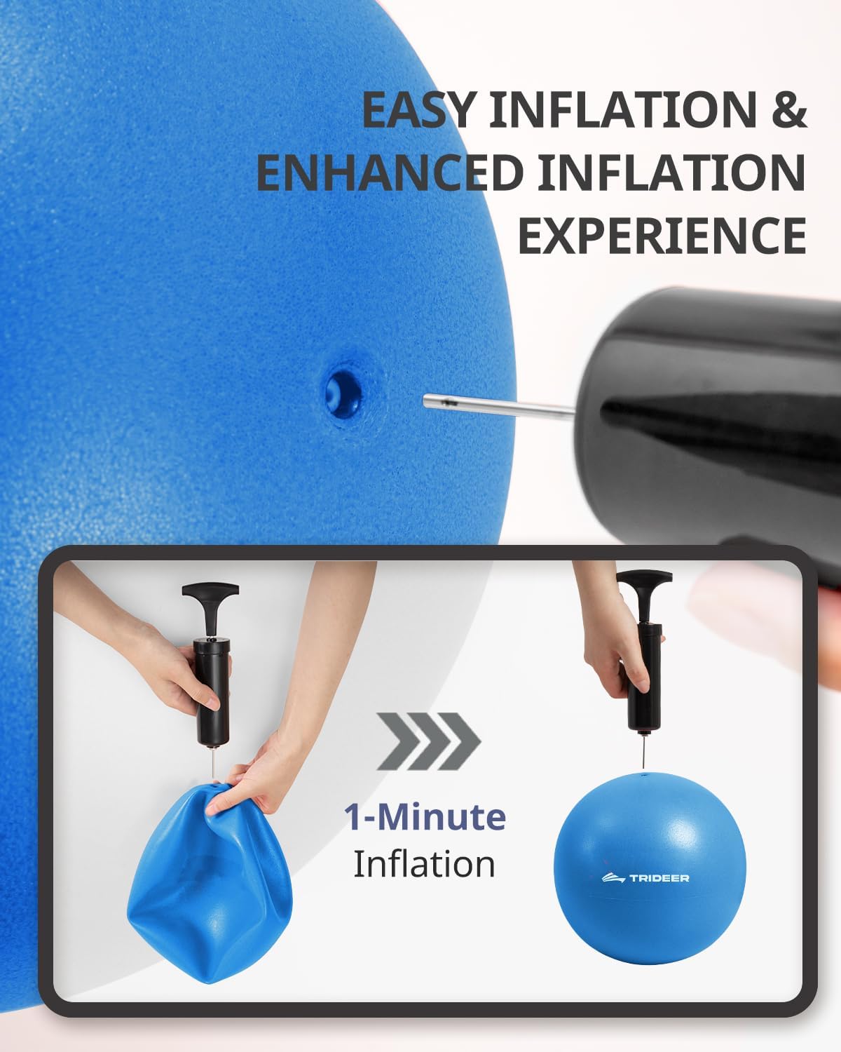 Trideer Pilates Ball - 7-8 inc - Pilates Yoga And Barre recension och pris