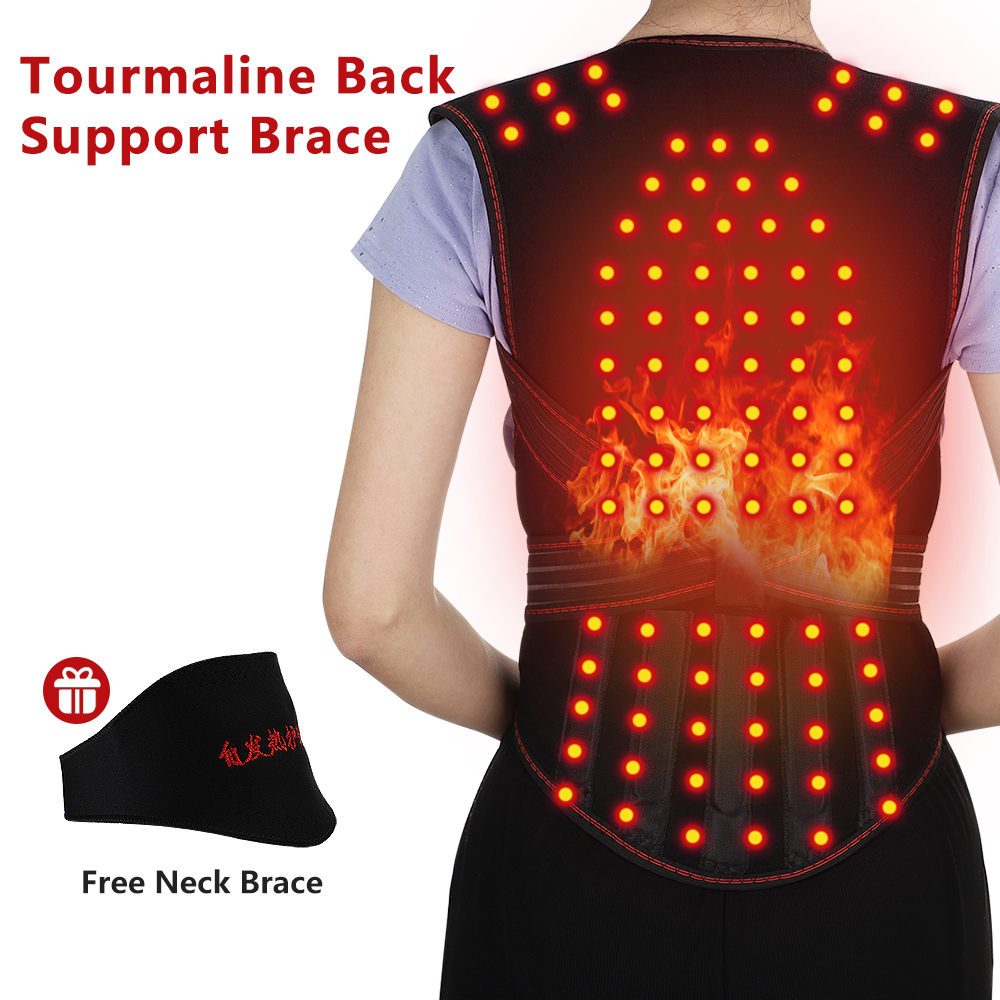 Self Heating Back Support Wais - Posture Pole Corrector recension och pris