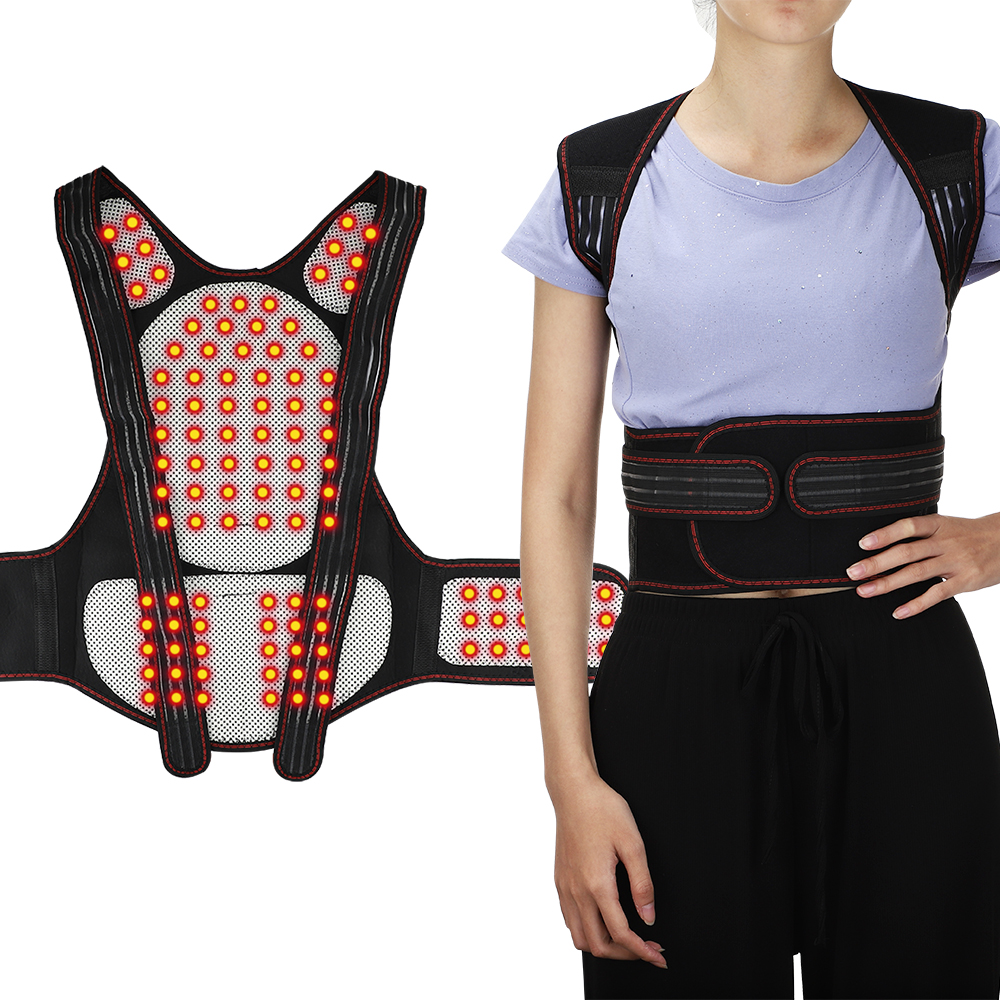 Self Heating Back Support Wais - Posture Pole Corrector recension och pris