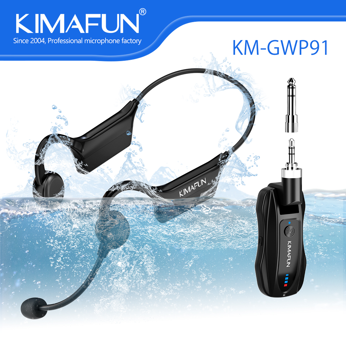 KIMAFUN Sport Headset Wireless - Pilates Yoga Coach recension och pris