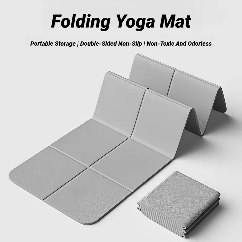 Foldable Yoga Mat Eco Friendly - Pilates Yoga Mat Workout recension och pris