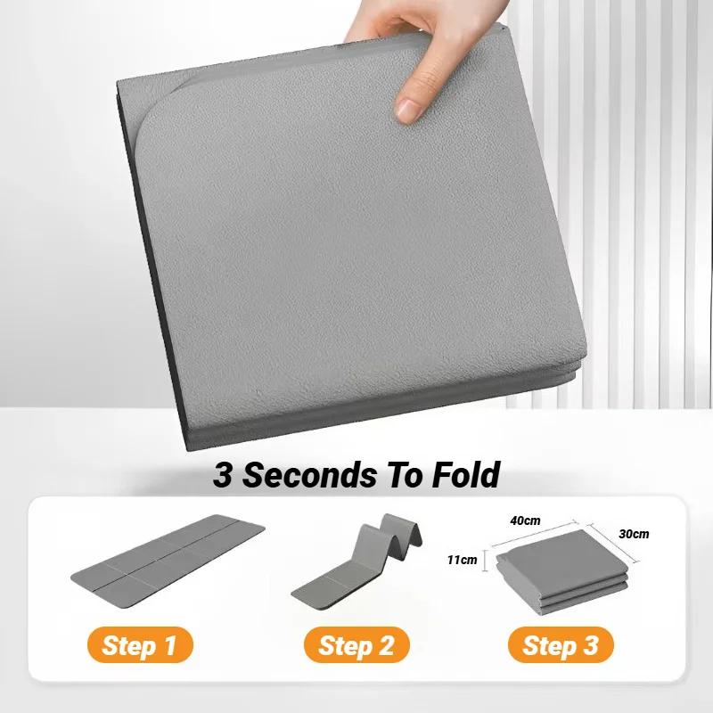 Foldable Yoga Mat Eco Friendly - Pilates Yoga Mat Workout recension och pris