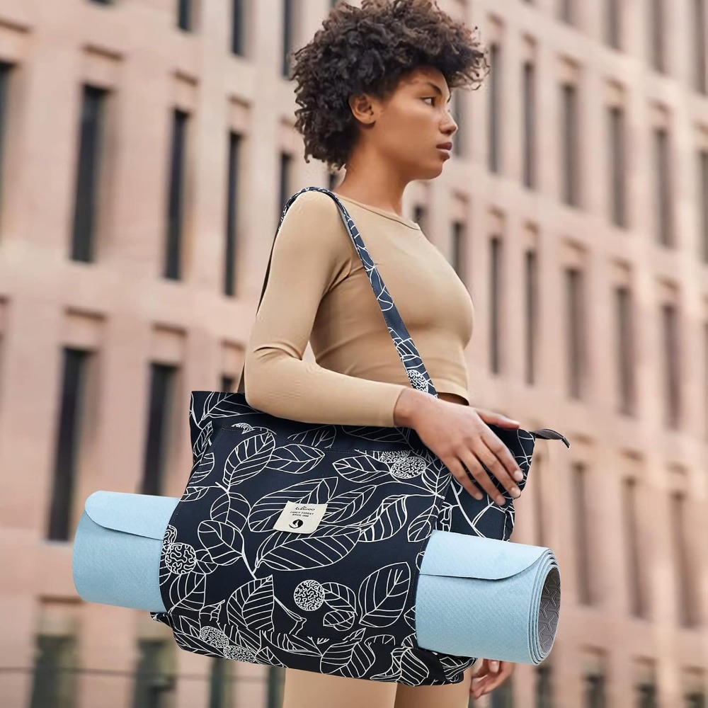 Yoga Bag for Women with Mat Ca - Pilates Yoga Mat Workout recension och pris