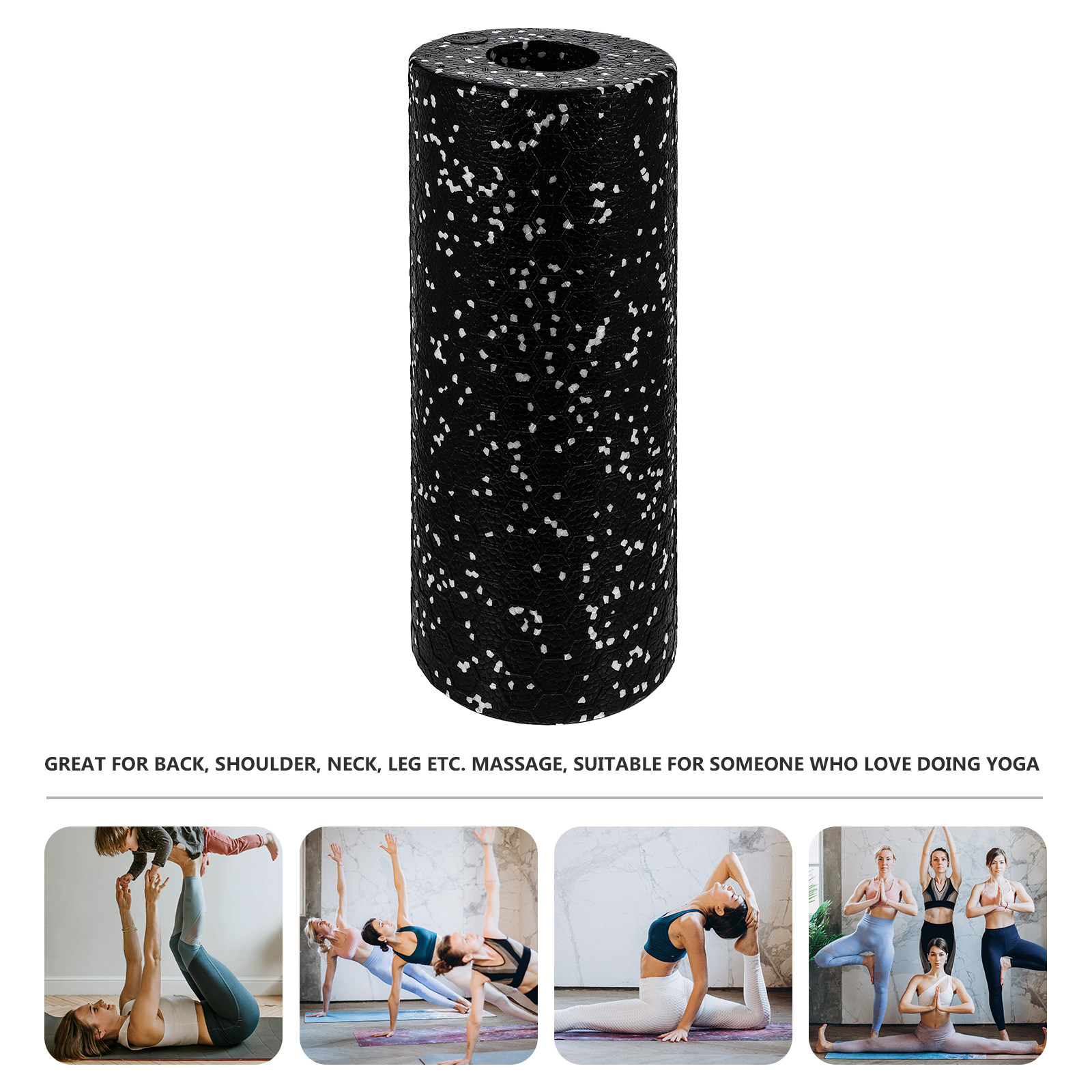 Yoga Column Roller Premium Mat - Pilates Yoga Roller recension och pris
