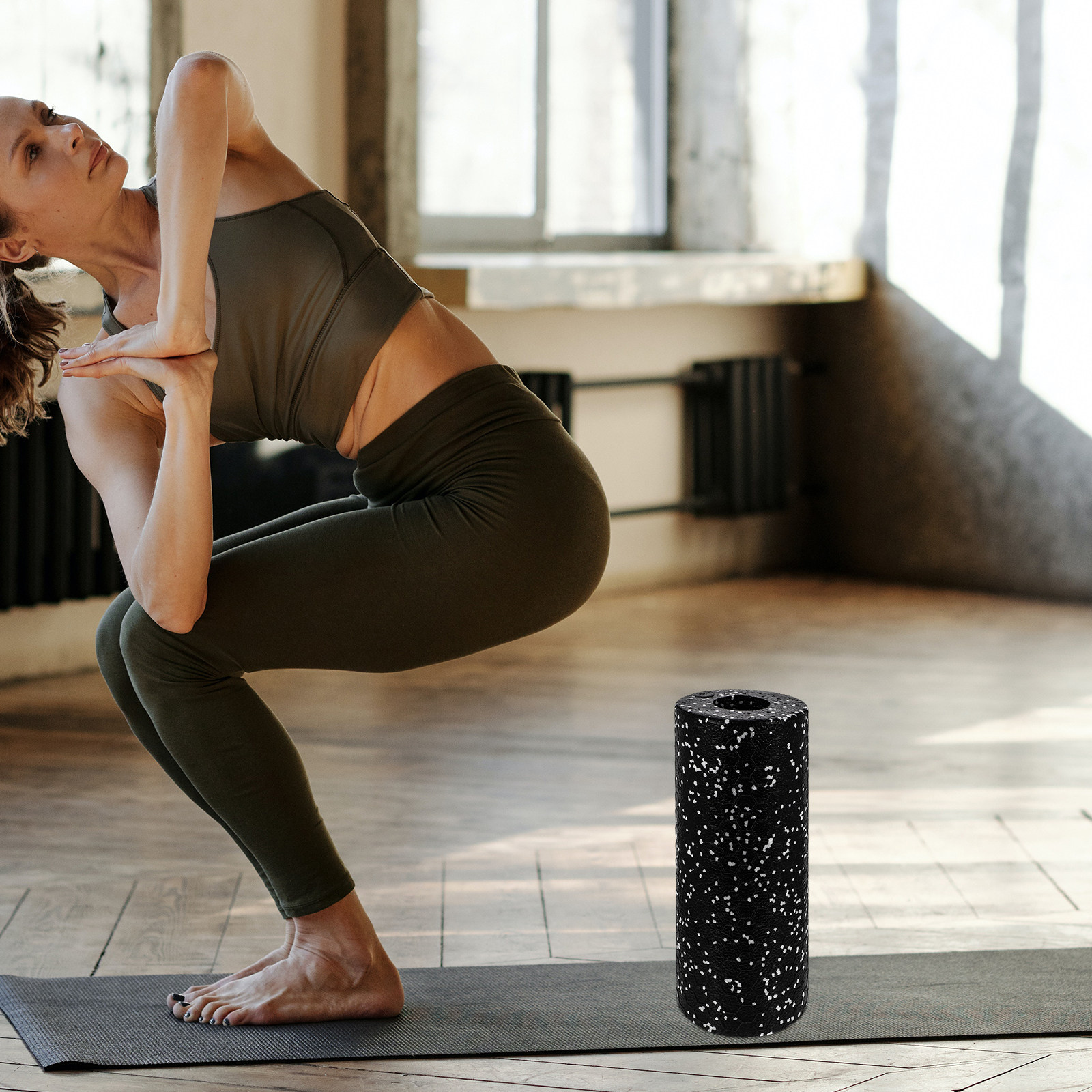 Yoga Column Roller Premium Mat - Pilates Yoga Roller recension och pris