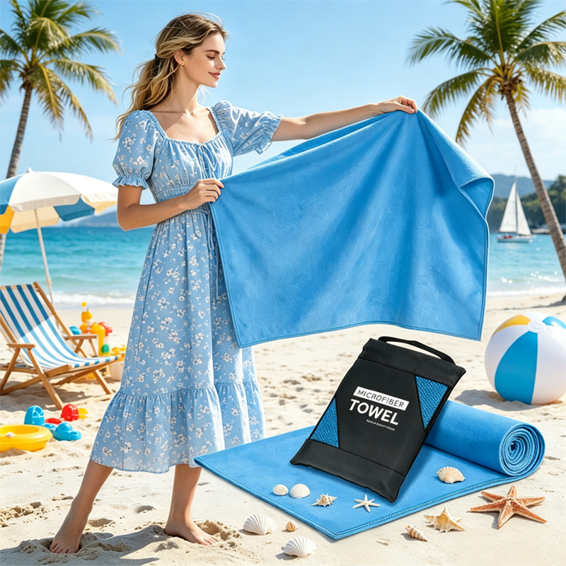 Beach Towel Microfiber Quick D - Pilates Yoga Towel recension och pris