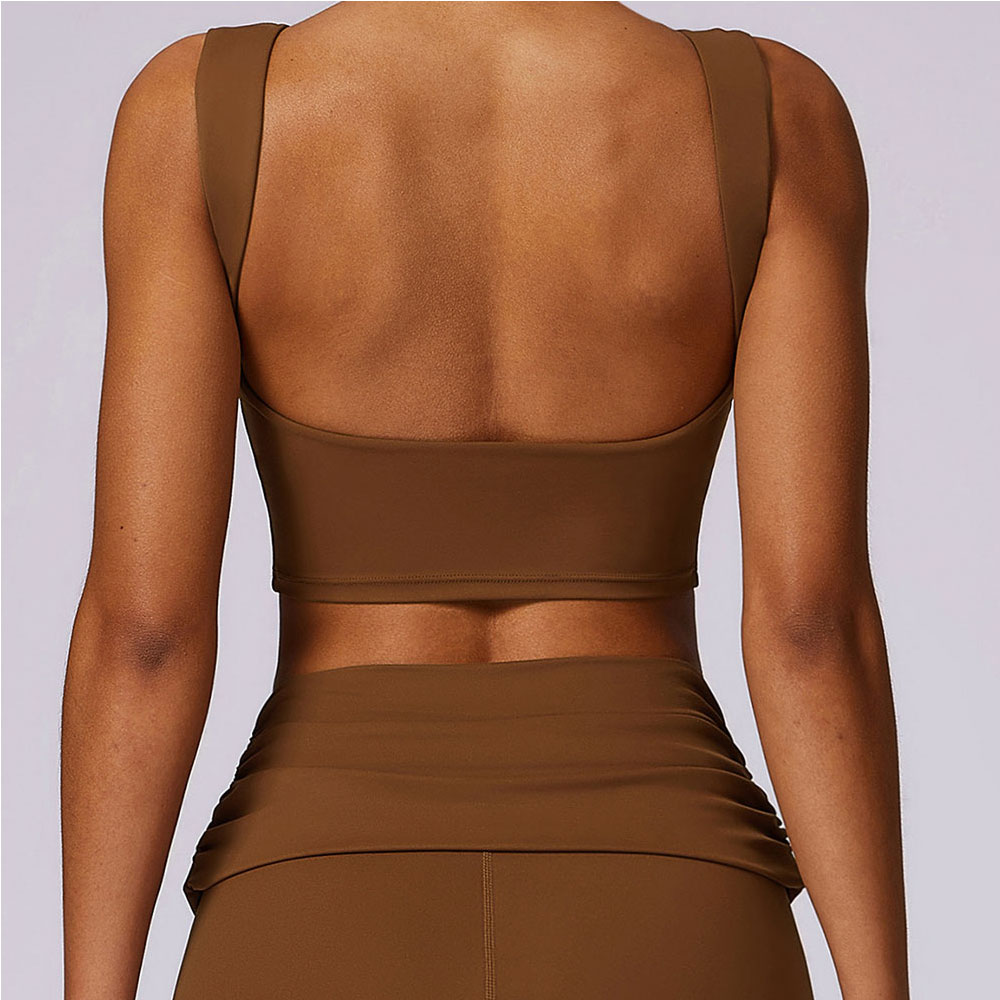 Women Sports Bras Yoga Top Ves - Pilates Yoga Jacket recension och pris