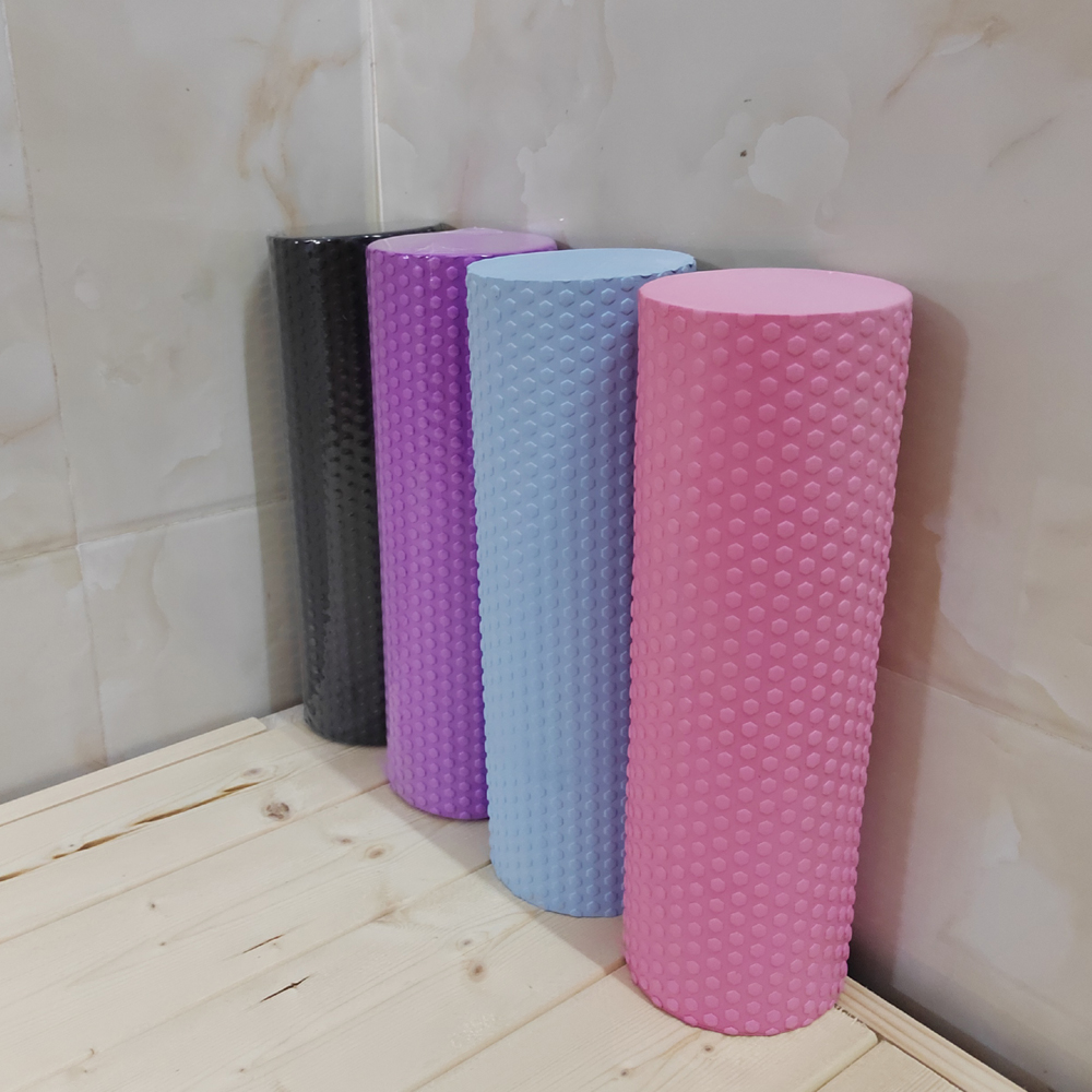 Yoga Roller Round EVA Foam Cyl - Pilates Yoga Roller recension och pris