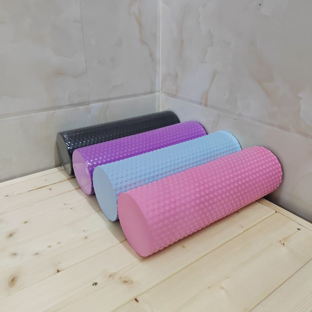 Yoga Roller Round EVA Foam Cyl - Pilates Yoga Roller recension och pris
