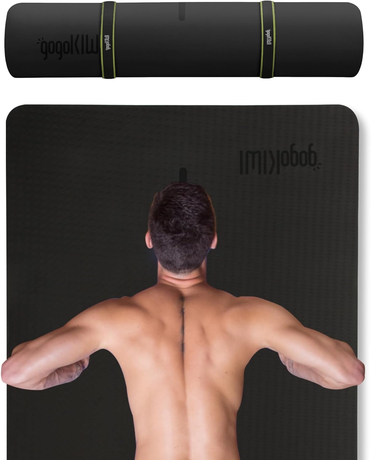 Extra Wide Yoga Mat 72x36 Inch - Pilates Yoga Mat Workout recension och pris