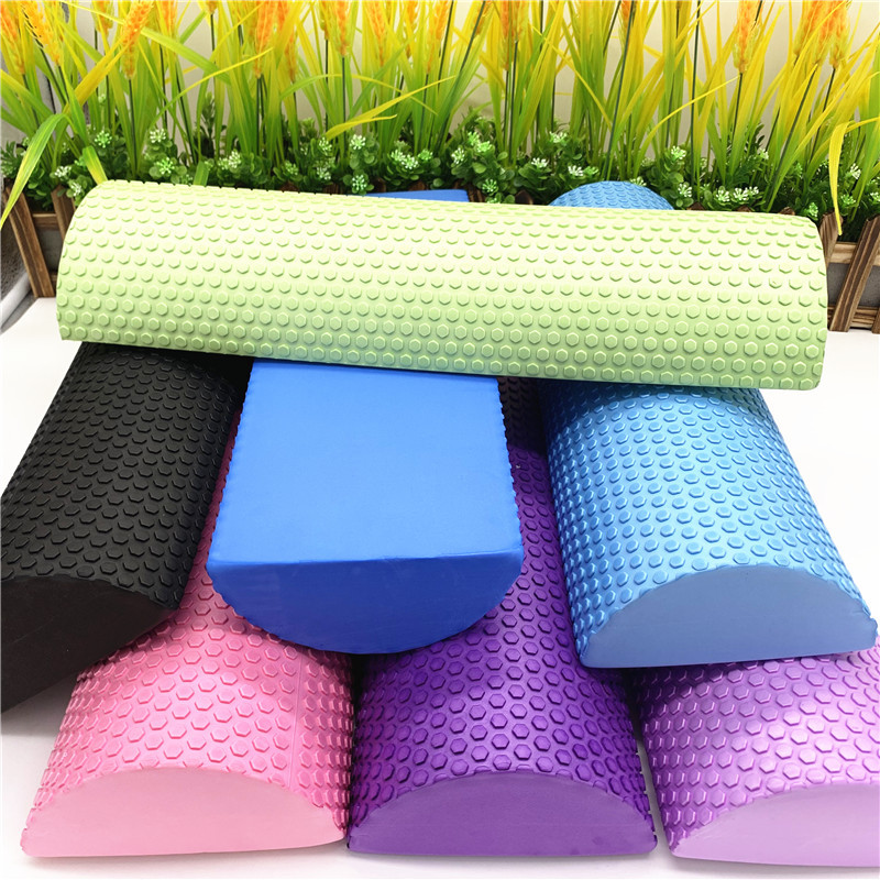 30/45cm Half Round EVA Massage - Pilates Yoga Roller recension och pris