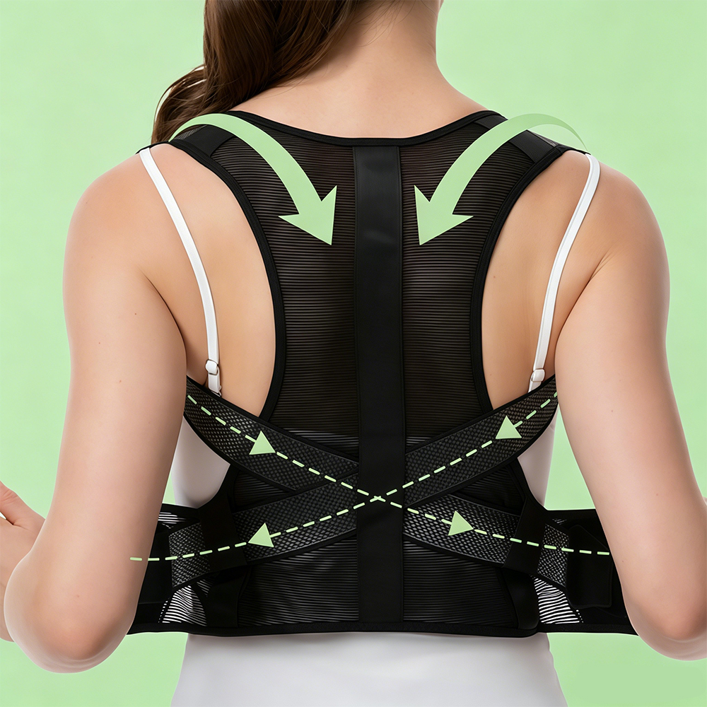 Men Women Adjustable Posture C - Posture Pole Corrector recension och pris