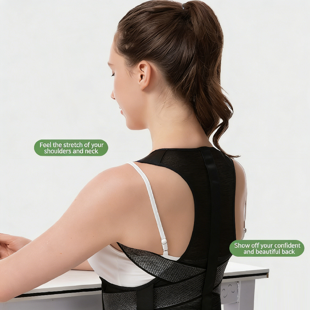 Men Women Adjustable Posture C - Posture Pole Corrector recension och pris