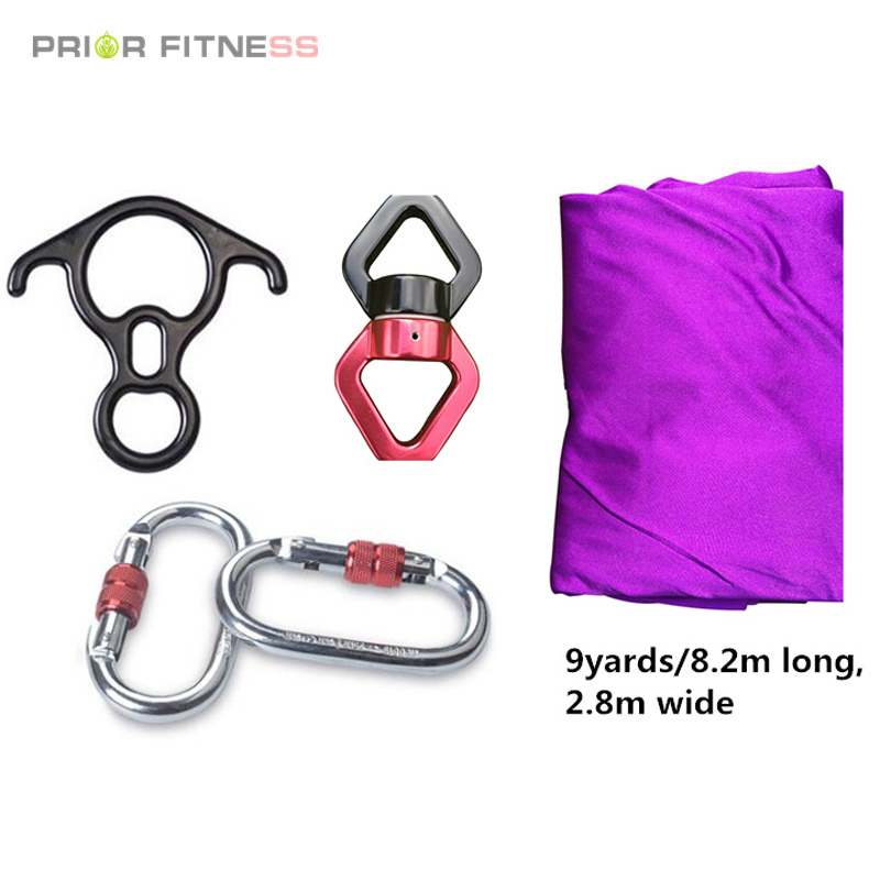 9 Yards 8.2m Aerial Yoga Silks - Aerial Silk Hammock recension och pris