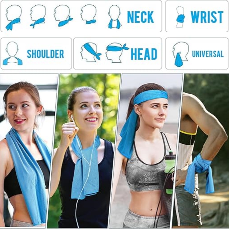 Quick Drying Cooling Towel Sof - Pilates Yoga Towel recension och pris