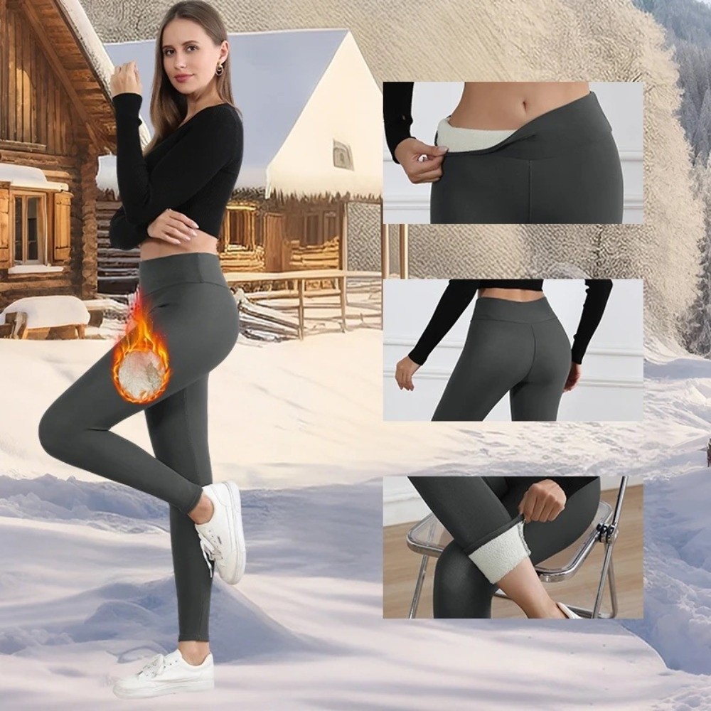 High Waist Fleece Leggings Pre - Pilates Yoga Legging recension och pris