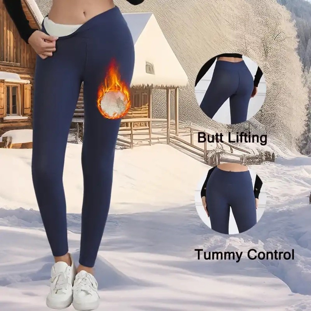 High Waist Fleece Leggings Pre - Pilates Yoga Legging recension och pris