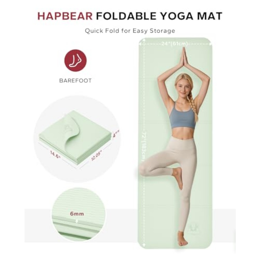 Foldable Yoga Mat - 72