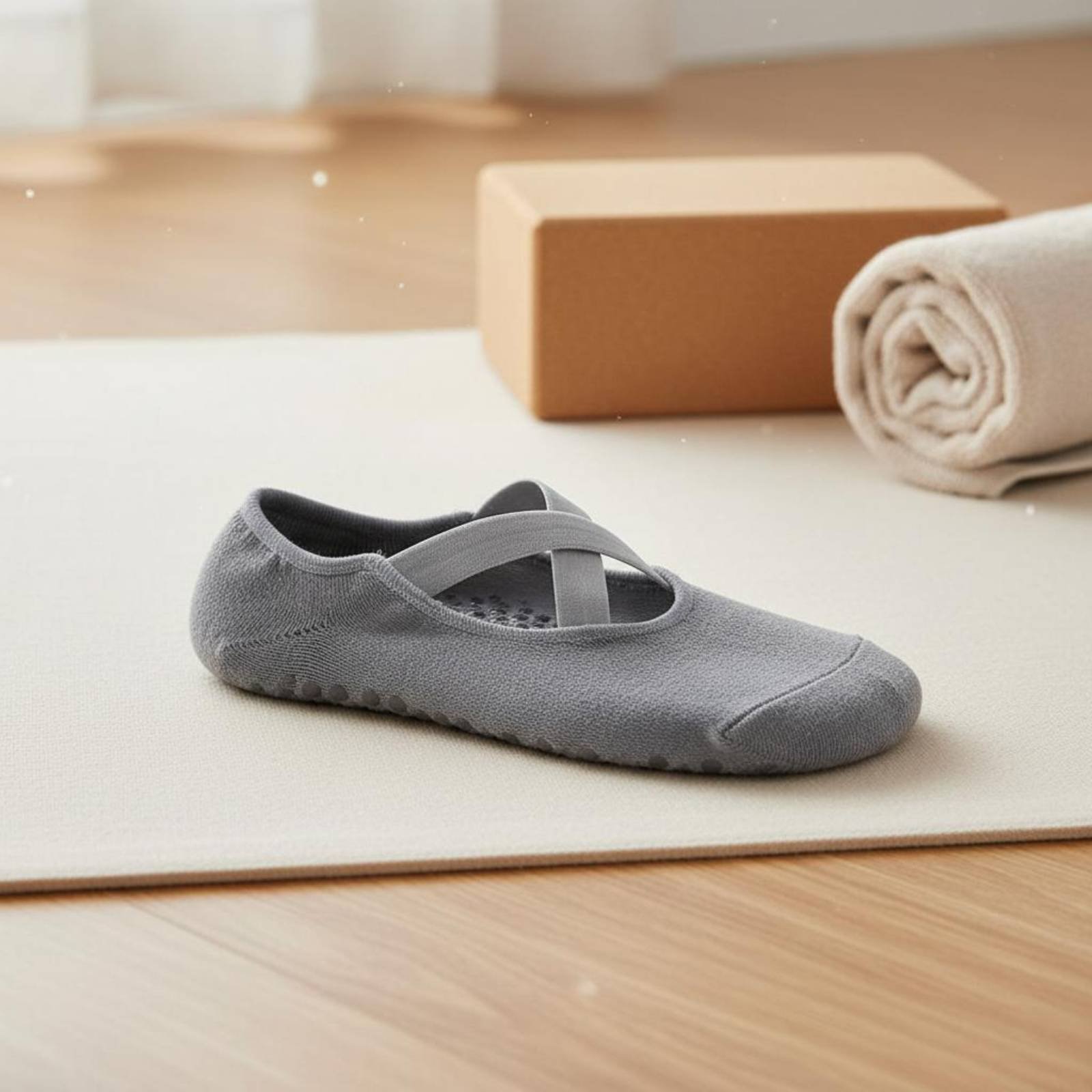 Non Slip Fitness Socks Breatha - Pilates And Yoga Studio recension och pris
