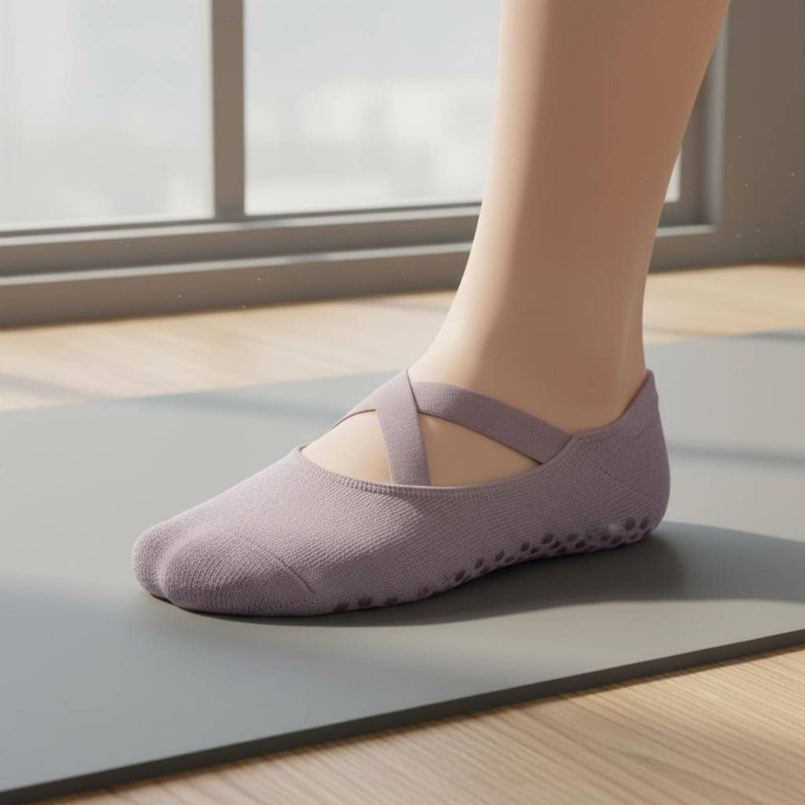 Non Slip Fitness Socks Breatha - Pilates And Yoga Studio recension och pris
