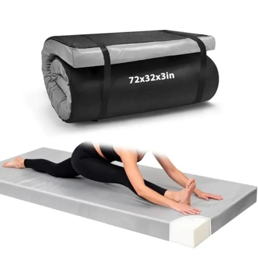 3 Inch Thick Yoga Mat 72 * 32  - Pilates Yoga Mat Workout recension och pris