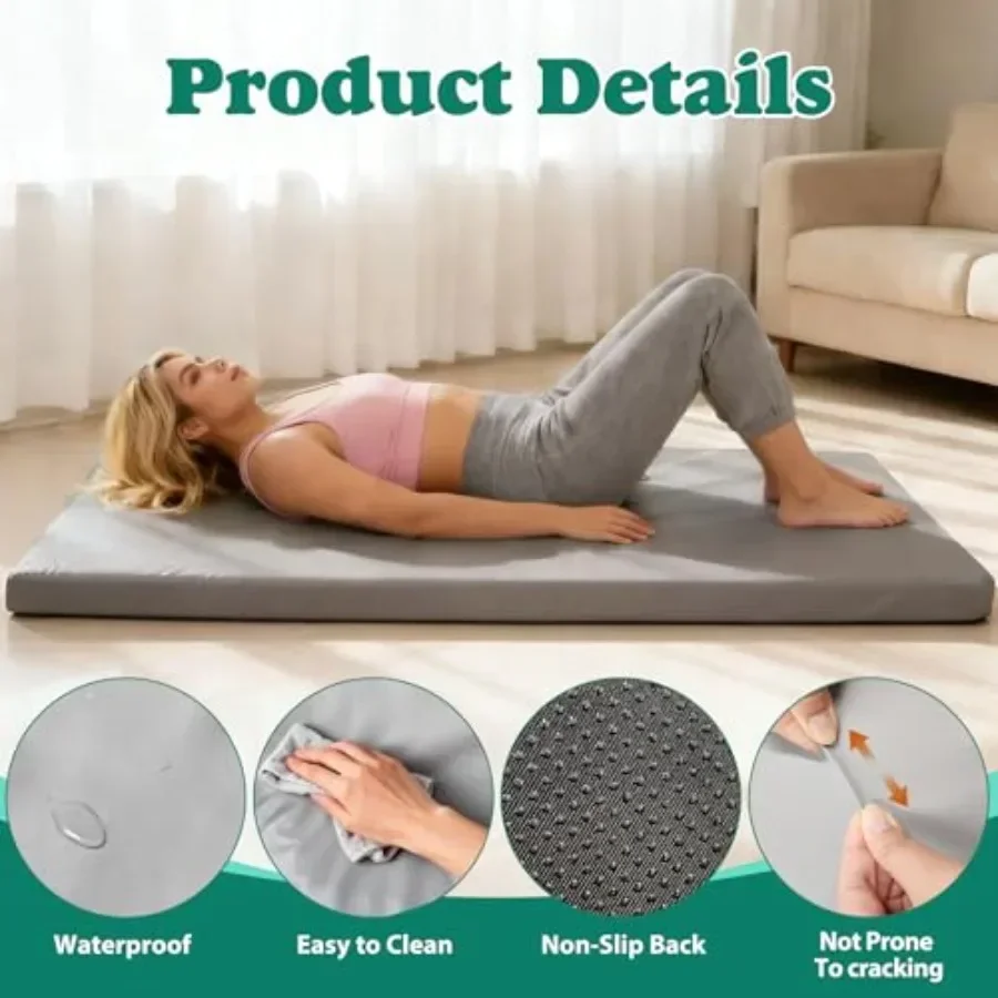 3 Inch Thick Yoga Mat 72 * 32  - Pilates Yoga Mat Workout recension och pris