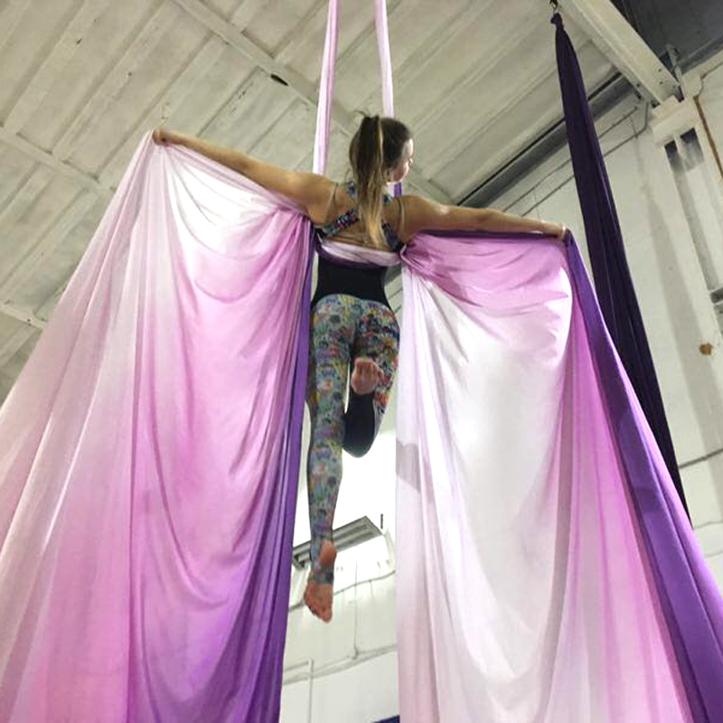 Ombre Anti-Gravity Yoga Hammoc - Aerial Silk Hammock recension och pris