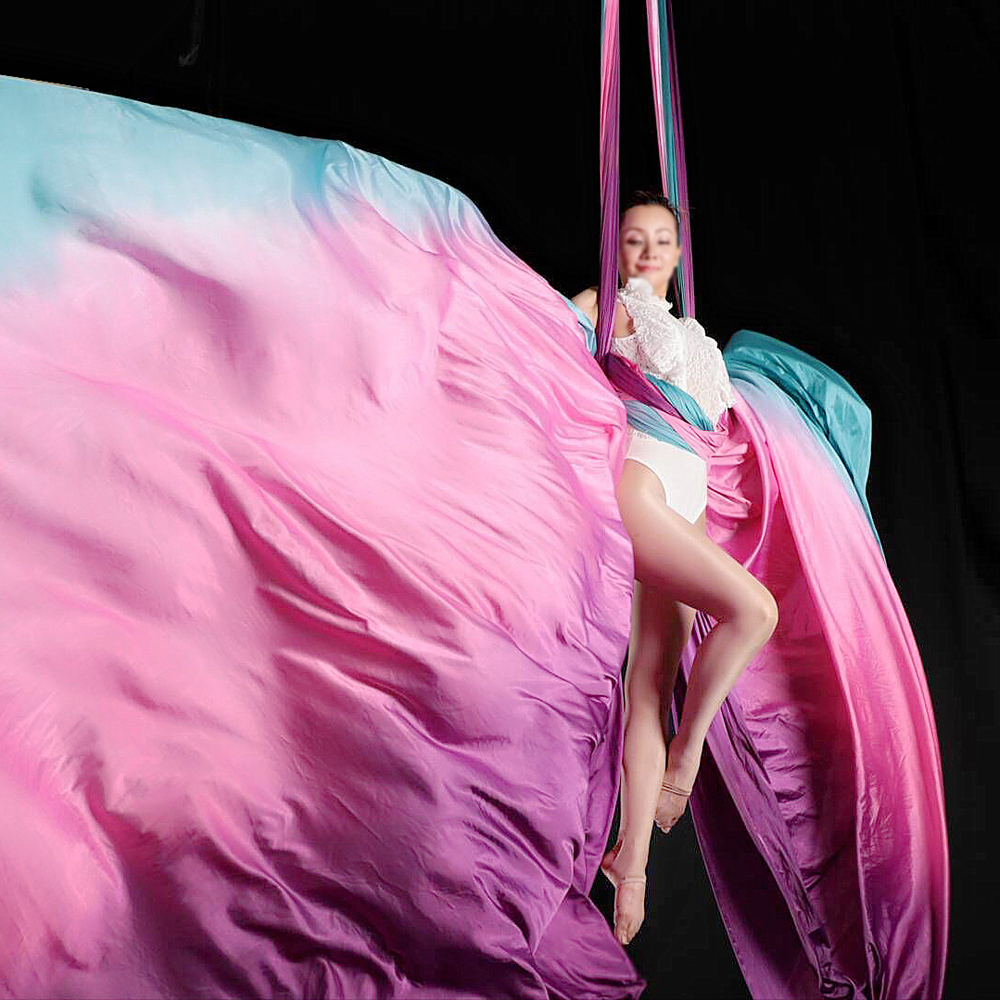 Ombre Anti-Gravity Yoga Hammoc - Aerial Silk Hammock recension och pris