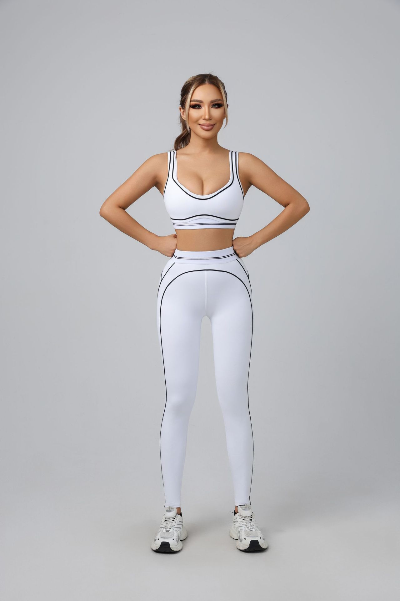 Yoga Suit Women Sport Set Pila - Pilates Yoga Legging recension och pris